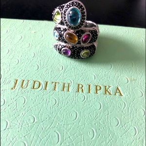 - Judith Ripka ring. This is a genuine Judith Ripka ring.